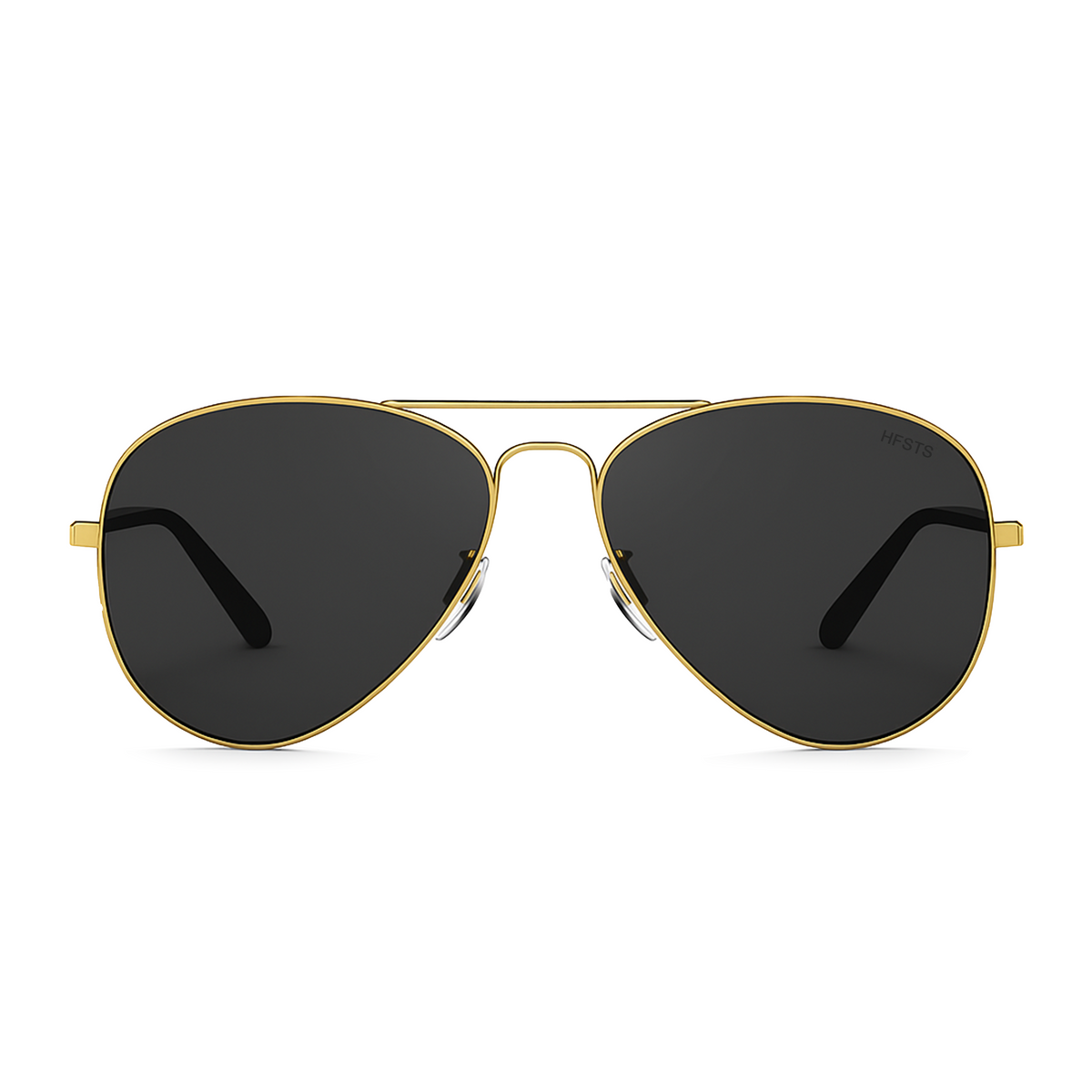 Óculos de Sol Aviador Dourado