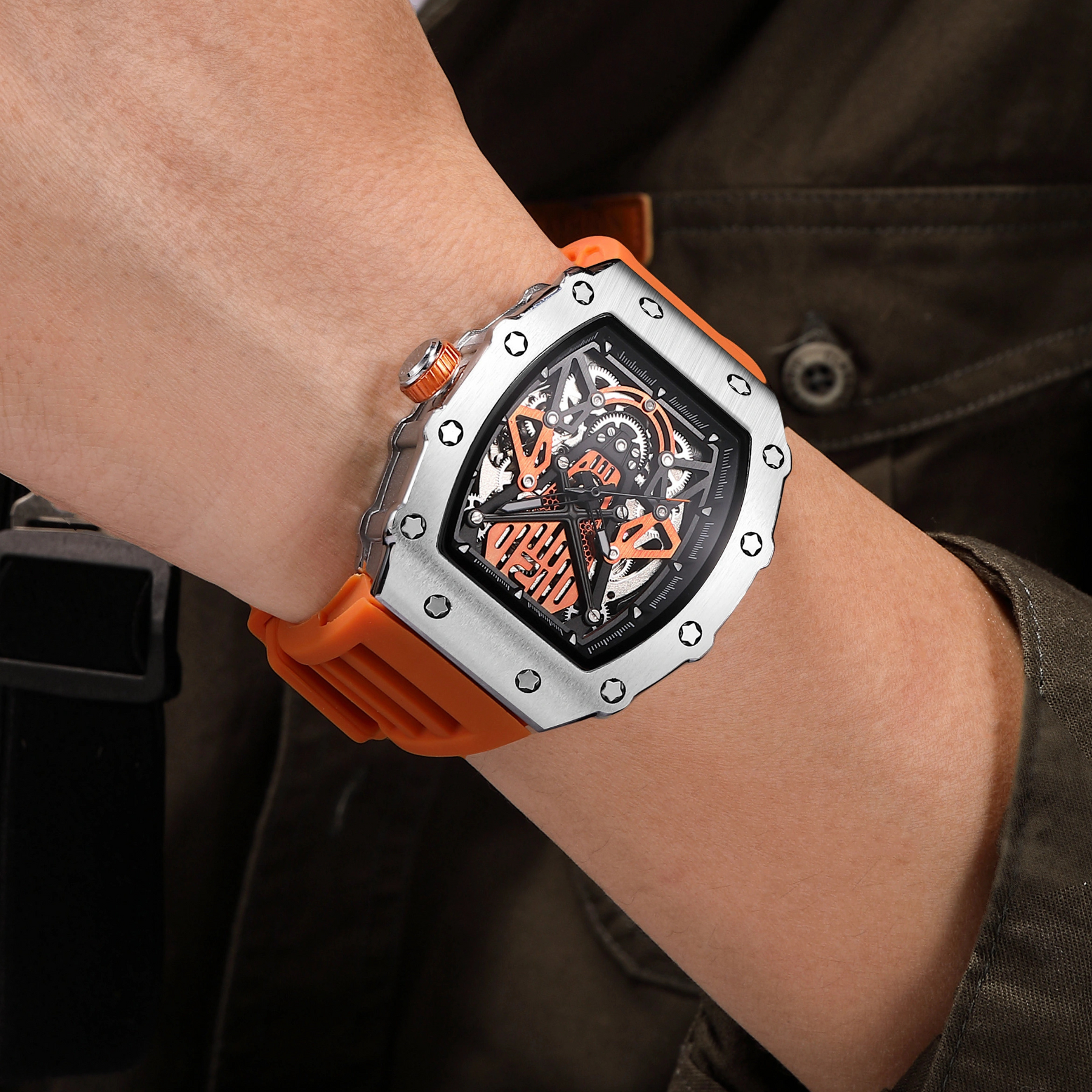 Relógio Chrono Orange