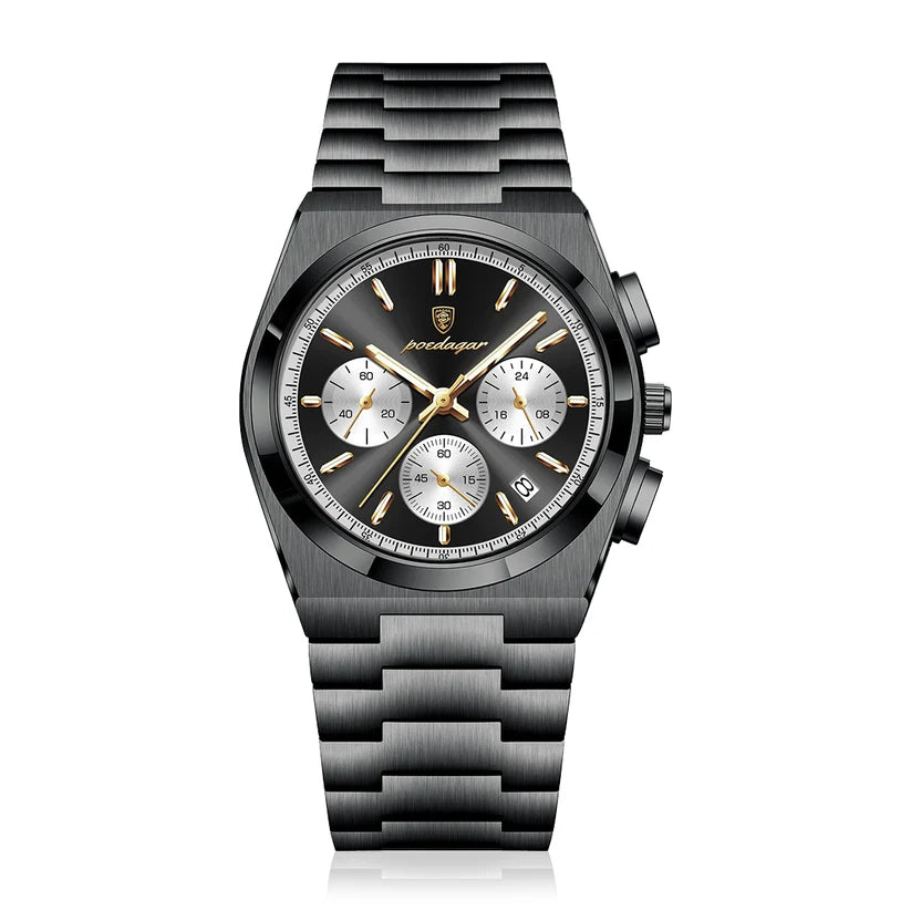 Relógio Chrono V8 All Black