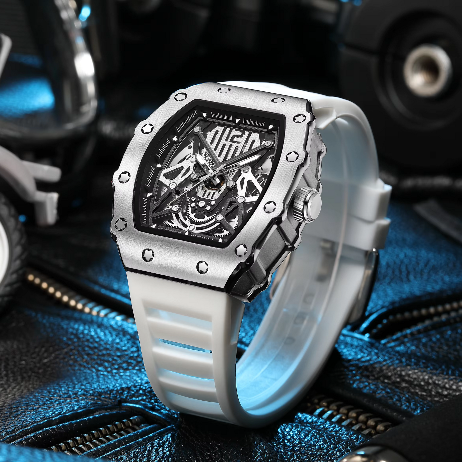 Relógio Chrono White
