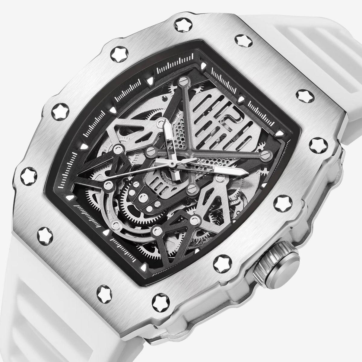 Relógio Chrono White