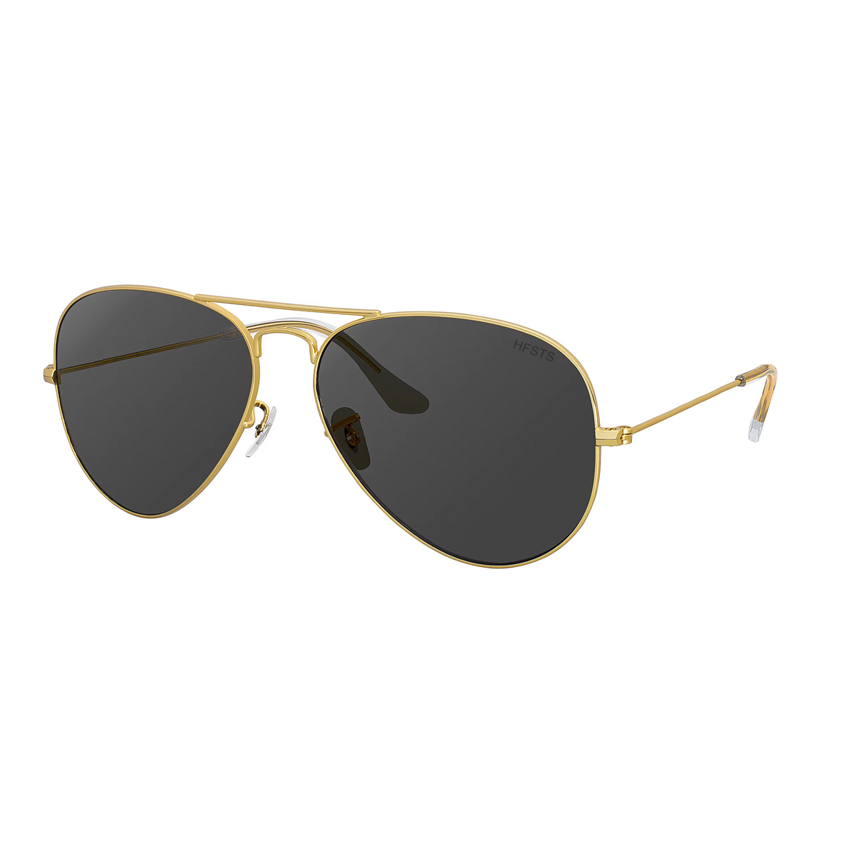 Óculos de Sol Aviador Dourado